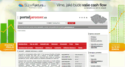 Desktop Screenshot of portaljaromer.cz